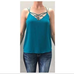 Strappy tank